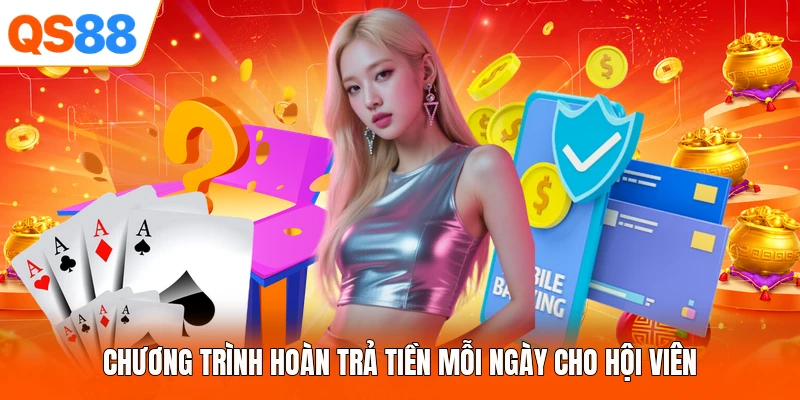 Chương trình hoàn trả tiền mỗi ngày cho hội viên